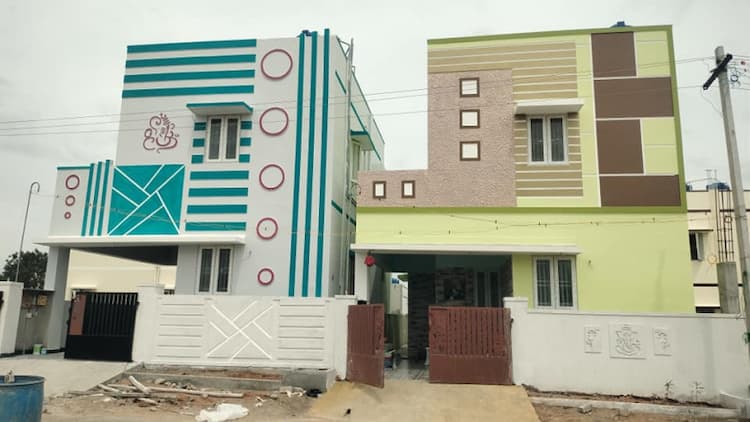 HOME, PONVIZHA NAGAR, KINATHUKADAU, 2 BHK DUPLEX HOUSE'S