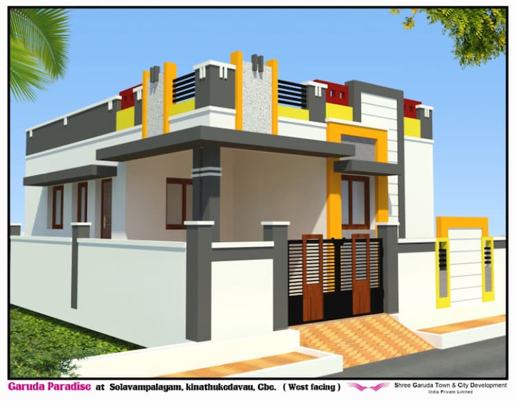 2 BHK House 850 Sq.ft. for Sale in Kinathukadavu, Coimbatore