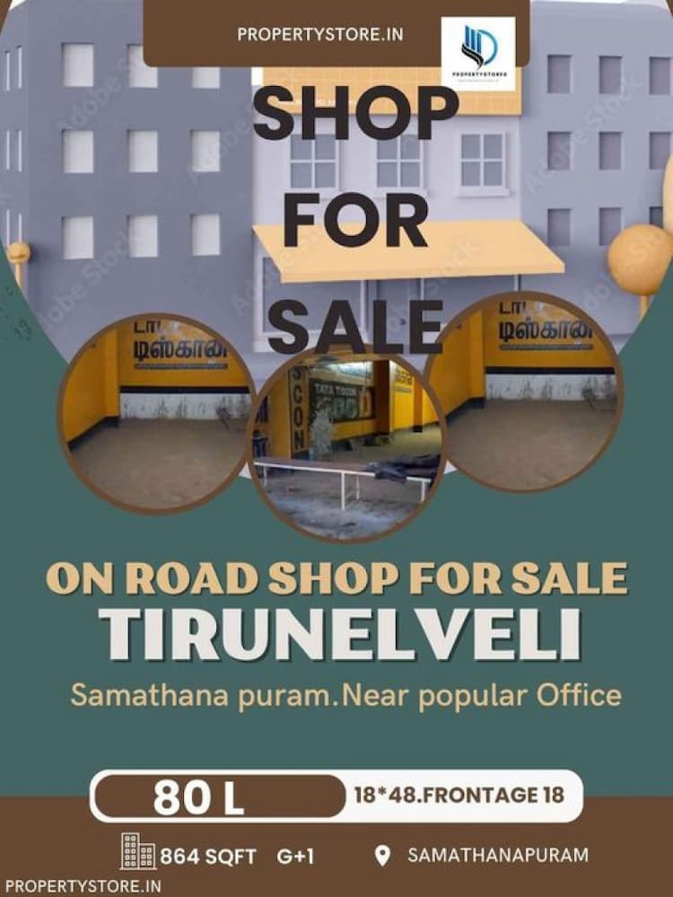 On road shop for sale